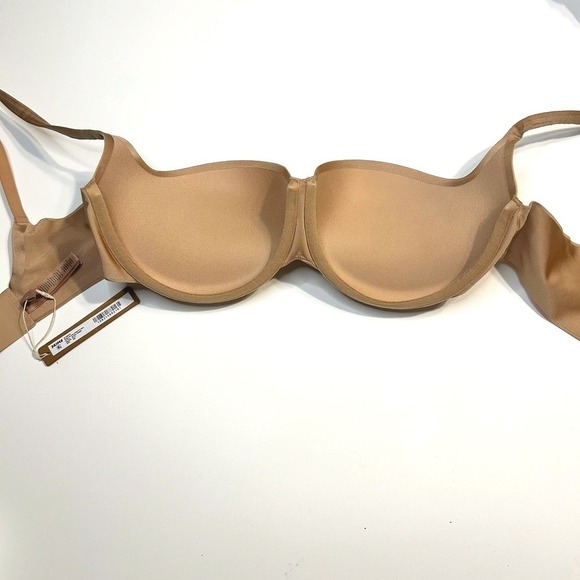 SKIMS Ultimate Push Up Balconette Bra Clay Color Style BABAL5486W Size 38C NWT - Picture 2 of 7